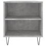 Mesa de centro madera ingeniería gris hormigón 102x44,5x50 cm de , Mesas de centro - Ref: Foro24-831000, Precio: 81,31 €, Des...