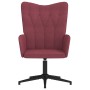 Sillón de relax de tela color rojo tinto de , Sillones - Ref: Foro24-327575, Precio: 99,60 €, Descuento: %