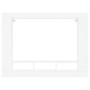 Mueble para TV madera de ingeniería blanco 152x22x113 cm de , Muebles TV - Ref: Foro24-833722, Precio: 99,67 €, Descuento: %