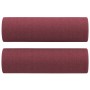 Sofá de 3 plazas con cojines tela rojo tinto 180 cm de , Sofás - Ref: Foro24-3200796, Precio: 239,66 €, Descuento: %