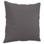 Sofá de 3 plazas con cojines cuero sintético gris 180 cm de , Sofás - Ref: Foro24-3200810, Precio: 282,52 €, Descuento: %