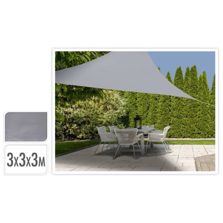 ProGarden Toldo de tela triangular gris 3x3x3 m de ProGarden, Sombrillas - Ref: Foro24-436350, Precio: 17,29 €, Descuento: %