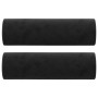 Sofá de 2 plazas con cojines terciopelo negro 140 cm de , Sofás - Ref: Foro24-3200886, Precio: 211,01 €, Descuento: %