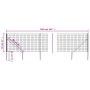Cerca de alambre con pinchos de anclaje gris antracita 0,8x10 m de , Paneles de vallas - Ref: Foro24-154256, Precio: 95,89 €,...