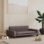 Cama para perros de cuero sintético marrón 90x53x30 cm de , Camas para perros - Ref: Foro24-171854, Precio: 88,23 €, Descuent...