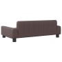 Cama para perros de cuero sintético marrón 90x53x30 cm de , Camas para perros - Ref: Foro24-171854, Precio: 88,23 €, Descuent...