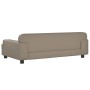 Cama para perros de cuero sintético color capuchino 90x53x30 cm de , Camas para perros - Ref: Foro24-171880, Precio: 114,25 €...