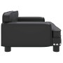 Cama para perros de cuero sintético negra 70x45x30 cm de , Camas para perros - Ref: Foro24-171889, Precio: 91,26 €, Descuento: %