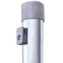 Valla con postes de hierro recubierto de zinc 50 m 80/6/15 de , Paneles de vallas - Ref: Foro24-270514, Precio: 155,26 €, Des...