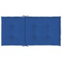 Cojín silla jardín respaldo bajo 2 uds tela Oxford azul de , Cojines para sillas y sofás - Ref: Foro24-314143, Precio: 36,84 ...