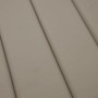 Cojín de tumbona de tela Oxford gris taupé 200x70x3 cm de , Cojines para sillas y sofás - Ref: Foro24-314226, Precio: 42,13 €...
