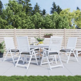 Cojines de silla de jardín 6 uds tela Oxford gris 40x40x7 cm de , Cojines para sillas y sofás - Ref: Foro24-314865, Precio: 4...