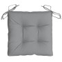 Cojines de silla de jardín 6 uds tela Oxford gris 40x40x7 cm de , Cojines para sillas y sofás - Ref: Foro24-314865, Precio: 4...