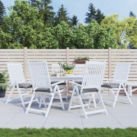 Cojines de silla de jardín 6 uds tela Oxford gris 50x50x7 cm de , Cojines para sillas y sofás - Ref: Foro24-314901, Precio: 5...