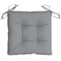 Cojines de silla de jardín 6 uds tela Oxford gris 50x50x7 cm de , Cojines para sillas y sofás - Ref: Foro24-314901, Precio: 5...