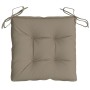 Cojines de silla de jardín 6 uds tela Oxford taupé 40x40x7 cm de , Cojines para sillas y sofás - Ref: Foro24-314886, Precio: ...