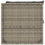 Set de muebles de jardín 2 pzas cojines ratán sintético gris de , Conjuntos de jardín - Ref: Foro24-319603, Precio: 186,99 €,...