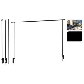 ProGarden Barra decorativa de mesa con abrazadera de mesa metal negro de ProGarden, Decoración - Ref: Foro24-436284, Precio: ...