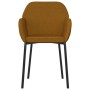 Sillas de comedor 2 unidades terciopelo marrón de , Sillas de comedor - Ref: Foro24-344709, Precio: 87,06 €, Descuento: %