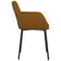 Sillas de comedor 2 unidades terciopelo marrón de , Sillas de comedor - Ref: Foro24-344709, Precio: 87,06 €, Descuento: %