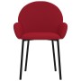 Sillas de comedor 2 unidades terciopelo rojo tinto de , Sillas de comedor - Ref: Foro24-344768, Precio: 124,30 €, Descuento: %