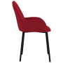 Sillas de comedor 2 unidades terciopelo rojo tinto de , Sillas de comedor - Ref: Foro24-344768, Precio: 124,30 €, Descuento: %