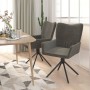 Sillas de comedor giratorias 2 unidades terciopelo gris oscuro de , Sillas de comedor - Ref: Foro24-344810, Precio: 162,58 €,...