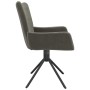 Sillas de comedor giratorias 2 unidades terciopelo gris oscuro de , Sillas de comedor - Ref: Foro24-344810, Precio: 162,58 €,...