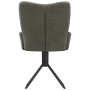 Sillas de comedor giratorias 2 unidades terciopelo gris oscuro de , Sillas de comedor - Ref: Foro24-344810, Precio: 162,58 €,...