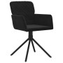 Sillas de comedor giratorias 2 uds terciopelo negro de , Sillas de comedor - Ref: Foro24-344796, Precio: 173,71 €, Descuento: %