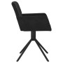 Sillas de comedor giratorias 2 uds terciopelo negro de , Sillas de comedor - Ref: Foro24-344796, Precio: 173,71 €, Descuento: %