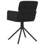 Sillas de comedor giratorias 2 uds terciopelo negro de , Sillas de comedor - Ref: Foro24-344796, Precio: 173,71 €, Descuento: %