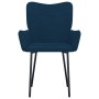 Sillas de comedor 2 unidades terciopelo azul de , Sillas de comedor - Ref: Foro24-344819, Precio: 125,11 €, Descuento: %