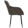 Sillas de comedor 2 unidades terciopelo gris oscuro de , Sillas de comedor - Ref: Foro24-344846, Precio: 145,67 €, Descuento: %