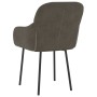 Sillas de comedor 2 unidades terciopelo gris oscuro de , Sillas de comedor - Ref: Foro24-344846, Precio: 145,67 €, Descuento: %
