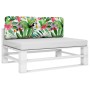 Cojín para sofá de palets tela multicolor 120x40x12 cm de , Cojines para sillas y sofás - Ref: Foro24-360640, Precio: 28,00 €...