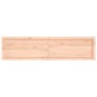 Estante de pared madera maciza roble sin tratar 160x40x(2-6) cm de , Estantes y estanterías - Ref: Foro24-363591, Precio: 68,...