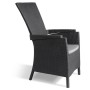 Keter Silla de jardín reclinable Vermont grafito 238452 de , Sillas de jardín - Ref: Foro24-408948, Precio: 109,51 €, Descuen...