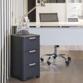 Curver Cajonera Style gris antracita 3x14 l de , Cajones de almacenaje doméstico - Ref: Foro24-443856, Precio: 80,37 €, Descu...