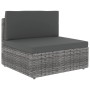 Juego de muebles de jardín 4 piezas ratán sintético gris de , Conjuntos de jardín - Ref: Foro24-3054605, Precio: 390,99 €, De...
