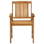 Sillas de jardín con cojines 4 unidades madera maciza de acacia de , Sillas de jardín - Ref: Foro24-3061204, Precio: 324,57 €...