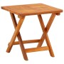 Tumbona de jardín con mesa y cojín madera maciza de acacia de , Tumbonas - Ref: Foro24-3061627, Precio: 216,21 €, Descuento: %
