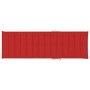 Tumbona con cojín madera maciza de acacia de , Tumbonas - Ref: Foro24-3064155, Precio: 239,71 €, Descuento: %