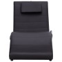 Diván de masaje con almohada de cuero artificial marrón de , Divanes - Ref: Foro24-281286, Precio: 229,10 €, Descuento: %