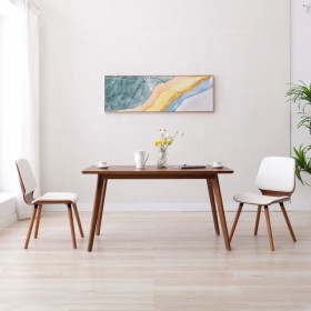 Sillas de comedor 2 unidades cuero sintético blanco de , Sillas de comedor - Ref: Foro24-287381, Precio: 258,13 €, Descuento: %