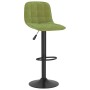 Taburetes de cocina 2 uds terciopelo verde claro de , Taburetes de cocina - Ref: Foro24-333993, Precio: 103,21 €, Descuento: %