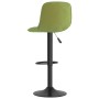 Taburetes de cocina 2 uds terciopelo verde claro de , Taburetes de cocina - Ref: Foro24-333993, Precio: 103,21 €, Descuento: %