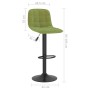 Taburetes de cocina 2 uds terciopelo verde claro de , Taburetes de cocina - Ref: Foro24-333993, Precio: 103,21 €, Descuento: %