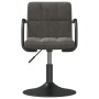 Sillas de comedor giratorias 2 unidades terciopelo gris oscuro de , Sillas de comedor - Ref: Foro24-334618, Precio: 131,77 €,...
