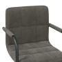 Sillas de comedor giratorias 2 unidades terciopelo gris oscuro de , Sillas de comedor - Ref: Foro24-334618, Precio: 131,77 €,...